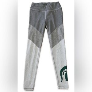 MSU Spartan head Game Leggings